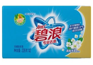 碧浪(Ariel)专业去渍洗衣皂(茉莉香型)226G