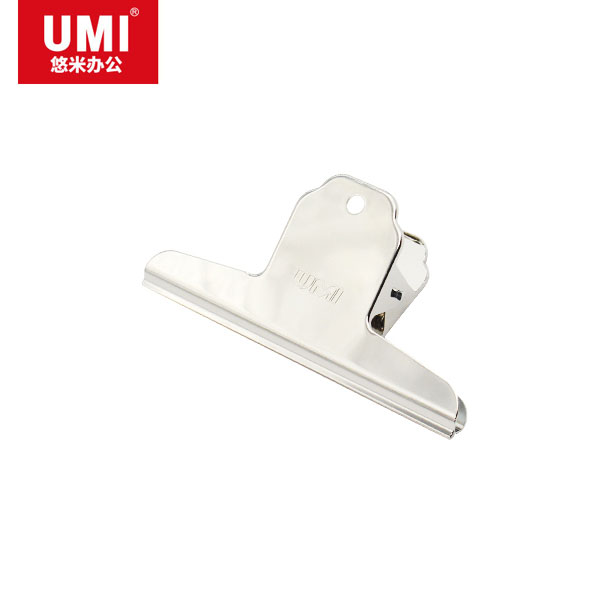 悠米(UMI)3# (76mm)山形铁票夹(OPP袋装) B09403S 银
