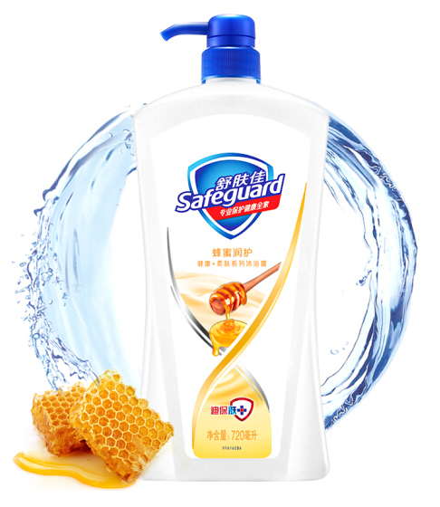 舒肤佳(Safeguard)蜂蜜润护沐浴露 720ml
