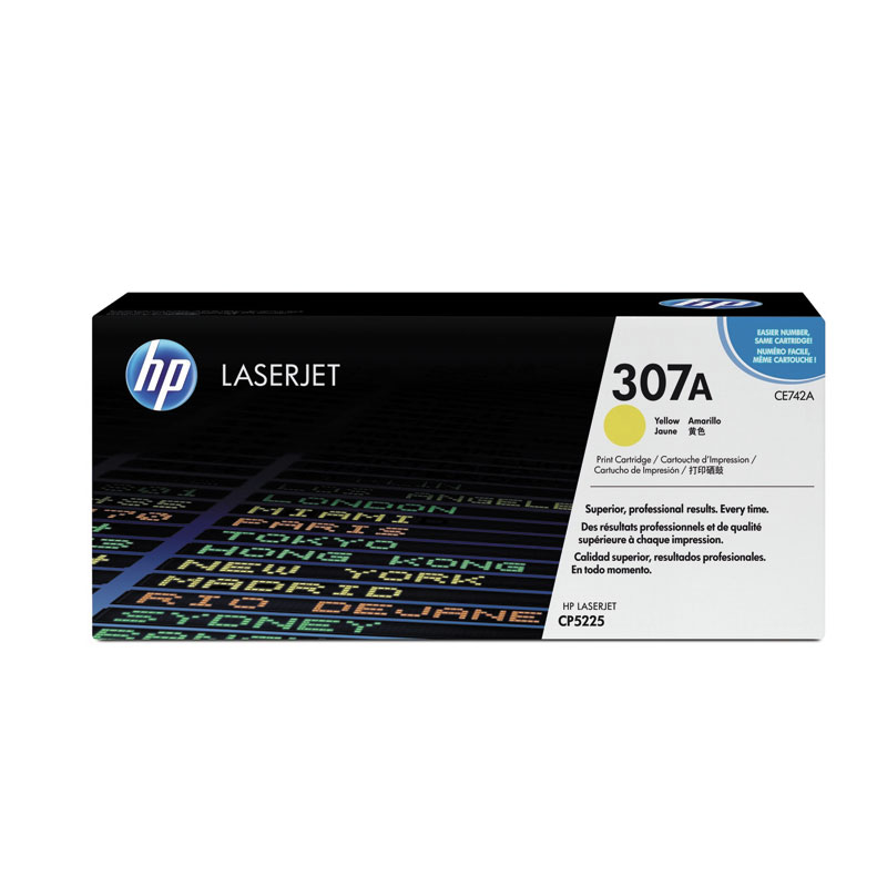惠普(HP)307A(黄色)硒鼓CE742A