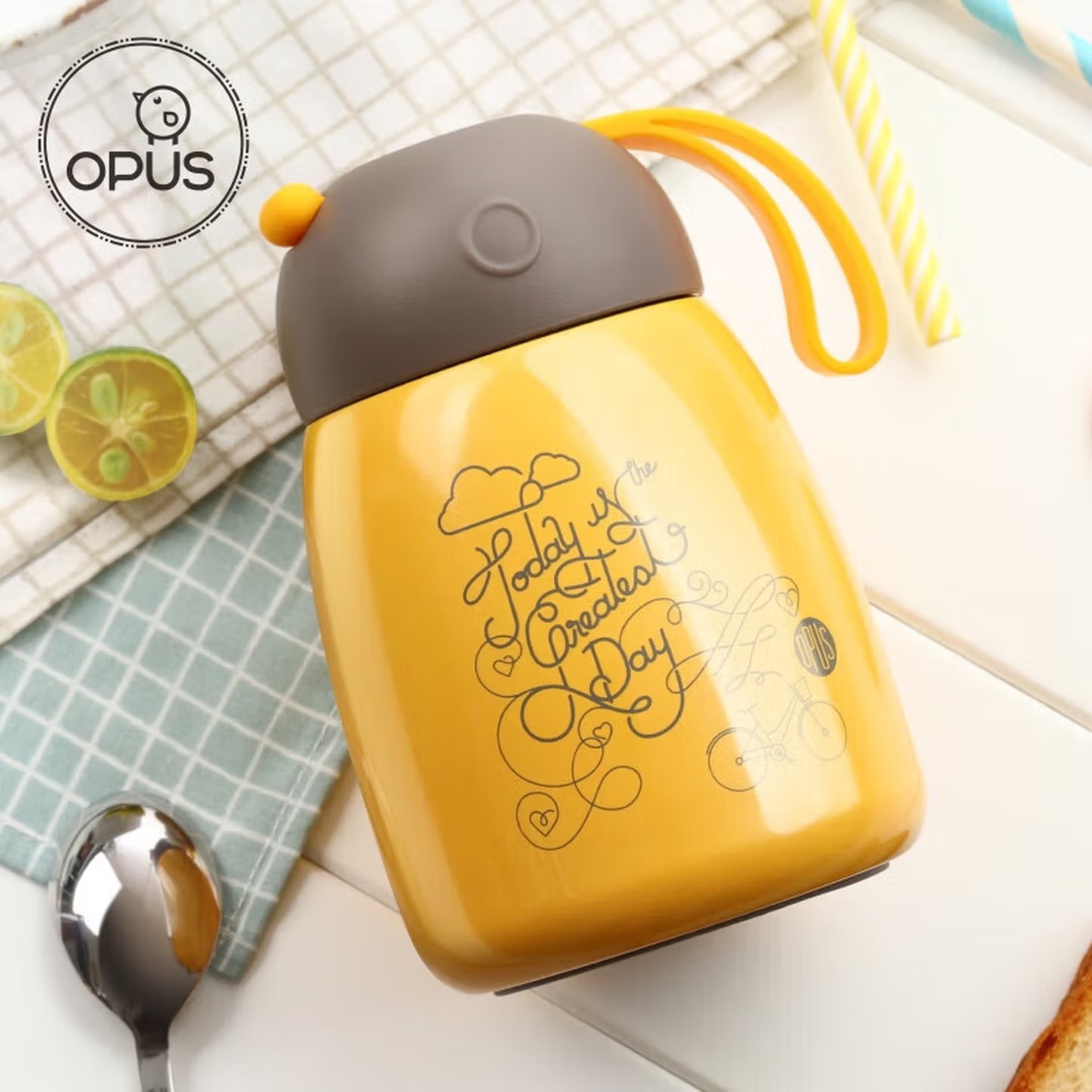 OPUS 生肖小Q304不锈钢保温杯300ML 生肖虎 - OPUS