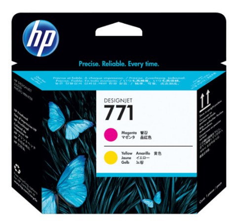惠普(HP)墨盒CE039A(品红)B6Y01A(771号)(Z6200)