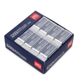 得力(deli)7536A白橡皮(白)(白卡纸)