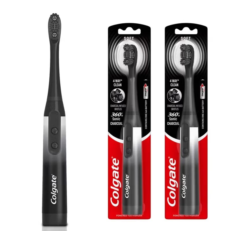 高露洁(Colgate)360备长炭细丝电动牙刷可替换刷头