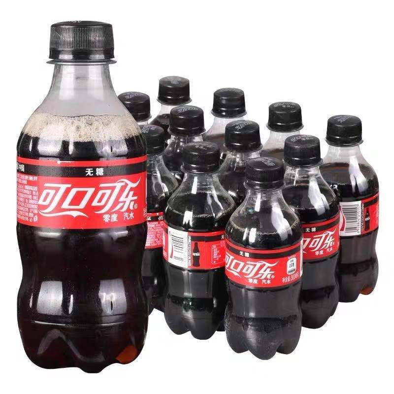 零度可口可乐无糖300ml*12/箱 - 零度