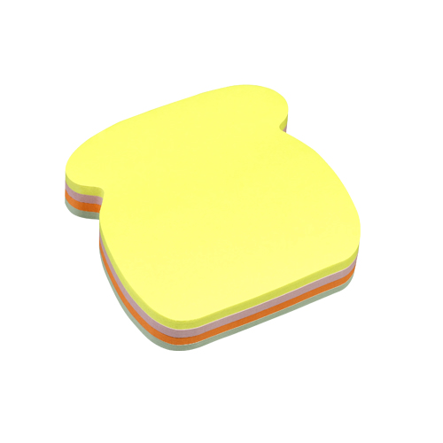 N次贴(STICKN)33002(黄色)轧型便条砖(电话)模造便条纸70x70mm,160张/本