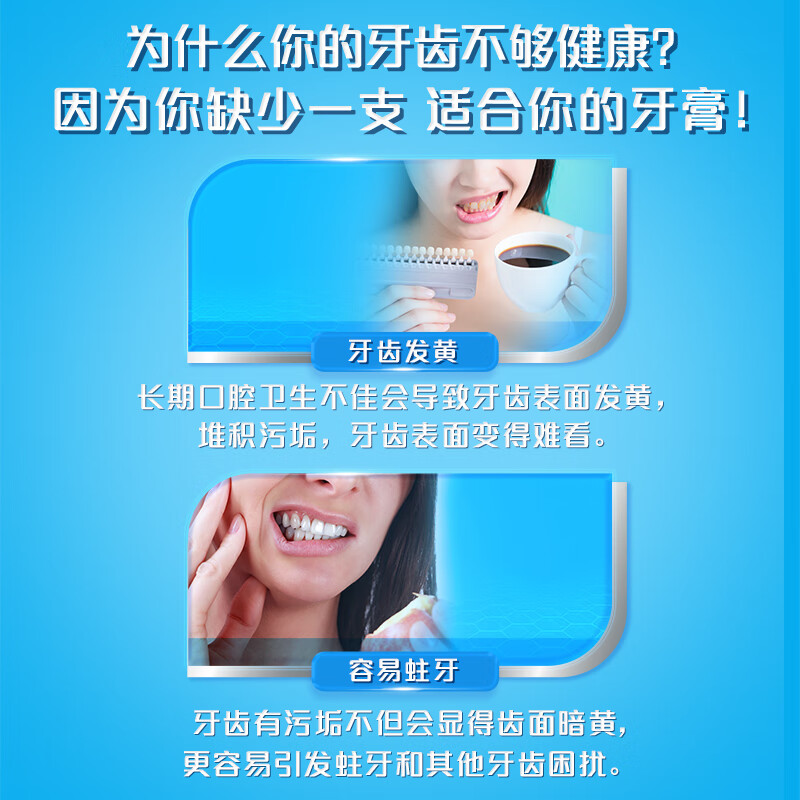 高露洁(Colgate)140g健白防蛀牙膏