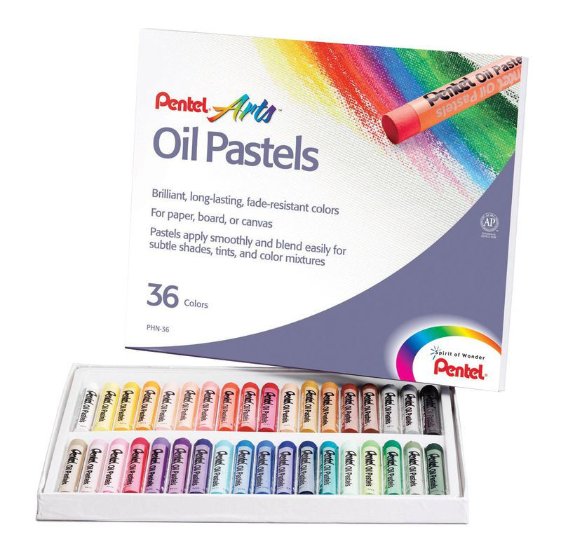 派通(Pentel)PHN-36(36色)油画棒