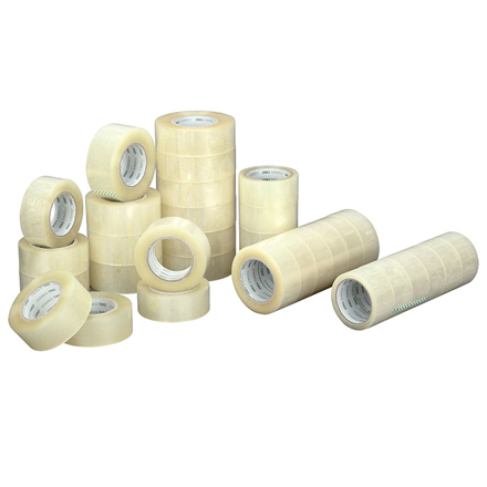 得力(deli)30332普透封箱胶带60mm*60y*45um(6卷/筒)