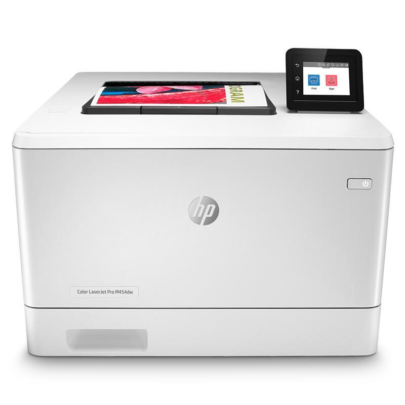 惠普(HP)M454dw A4彩色激光打印机