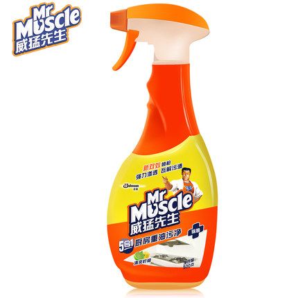 威猛先生(Mr Muscle) 廚房重油污凈(檸檬)500g