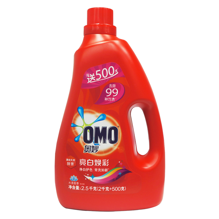 奥妙(OMO)亮白焕彩洗衣液2.3KG