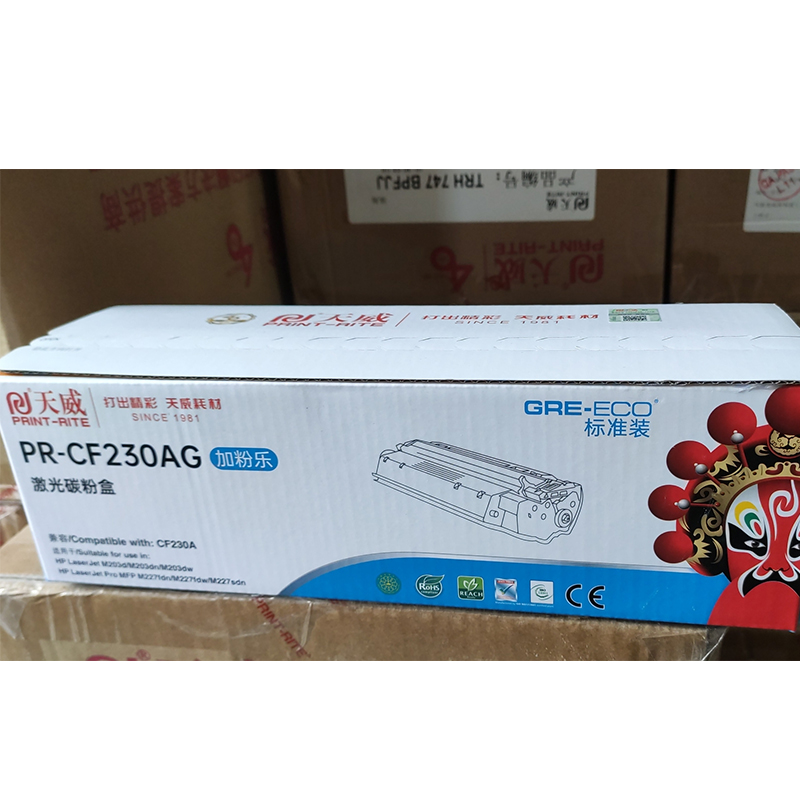 天威(PrintRite)PR-CF230AG易加粉粉盒蓝包
