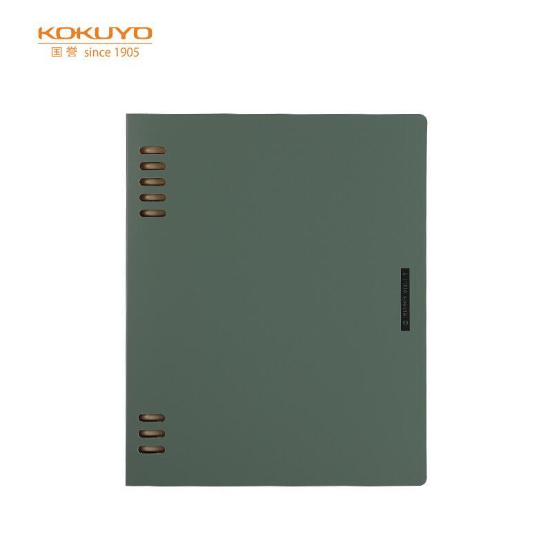 国誉(KOKUYO)WSG-RUSP12G(绿色)一米新纯 活页本 A5 40页