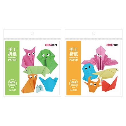 得力(deli)优酷6407彩色手工纸(混)(本)