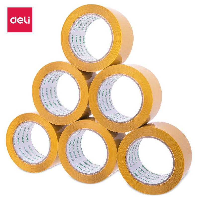 得力(deli)30359(米黄)封箱胶带60mm*100y