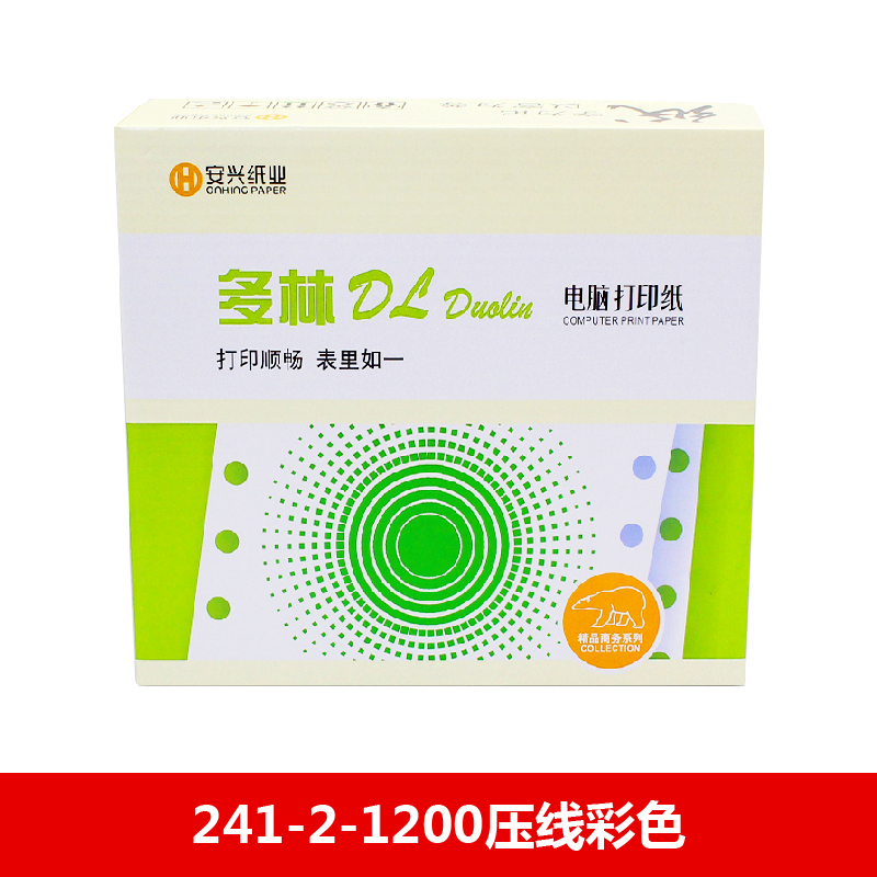 多林电打纸 241-2-1200压线彩色 - 多林