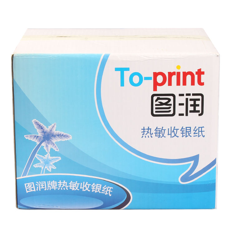 图润牌热敏收银纸 80*30型 320卷/箱 - 图润