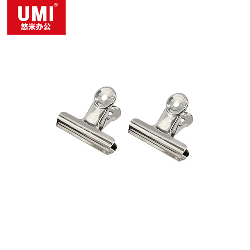 WHQX-悠米(UMI)5# (29mm)圆形铁票夹(OPP袋装) B09305S 银