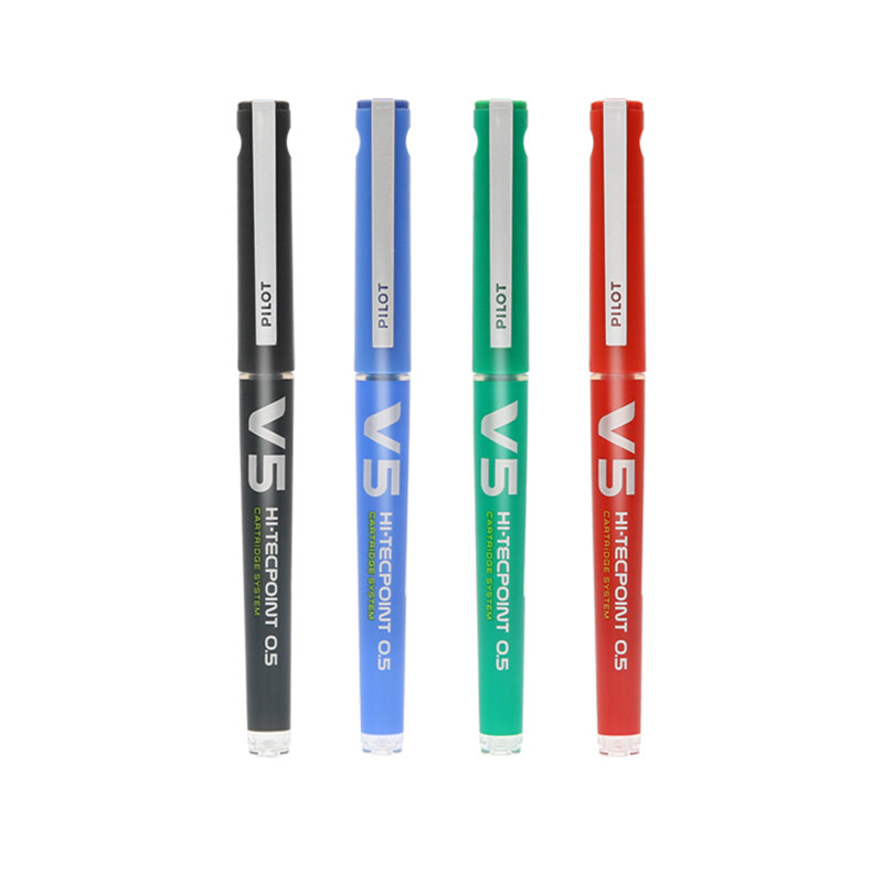 百乐(PILOT)BXC-V5换墨胆型走珠笔蓝