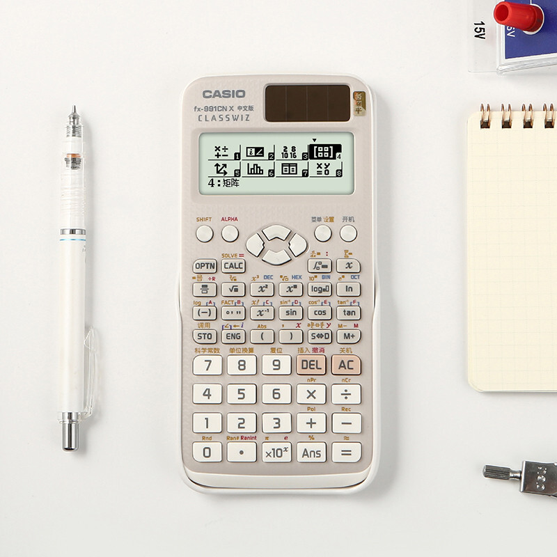 卡西欧(CASIO)FX-991CN X-GYSU-DH(新)(白)计算器