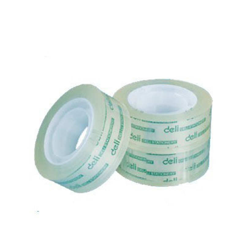 得力(deli)30014文具胶带12mm*20y(12卷/筒)