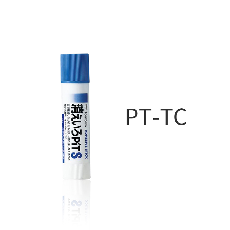 蜻蜓(Tombow)PT-TC(蓝)变色固体胶棒10g - 蜻蜓(Tombow)