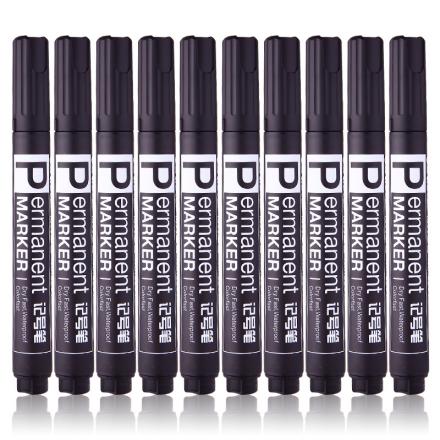 得力(deli)6881(黑)思達(dá)記號(hào)筆