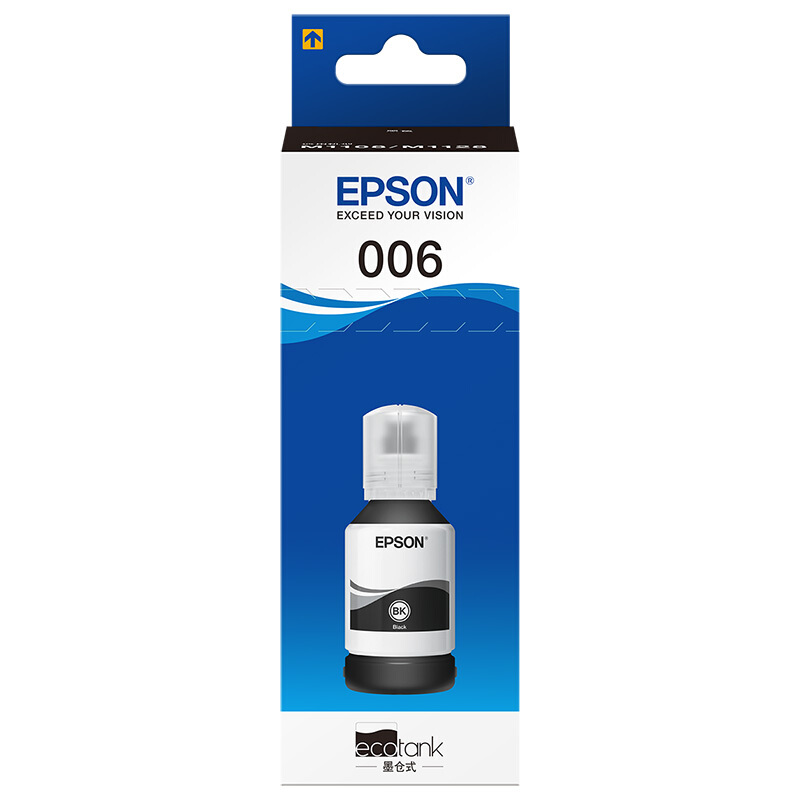 爱普生(Epson)C13T03S180(006L黑)墨水大容量6000页