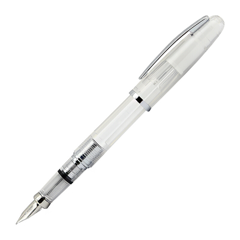 白金(PLATINUM)PGB-3000A(透明白)钢笔 0.38mm F尖(细字)