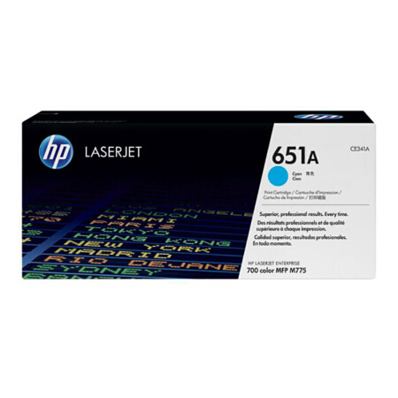 惠普(HP)CE341A硒鼓(青色)(651A)