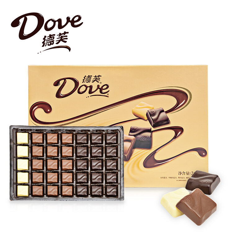 德芙(DOVE)埃丝汀巧克力礼盒装262g - 德芙(DOVE)