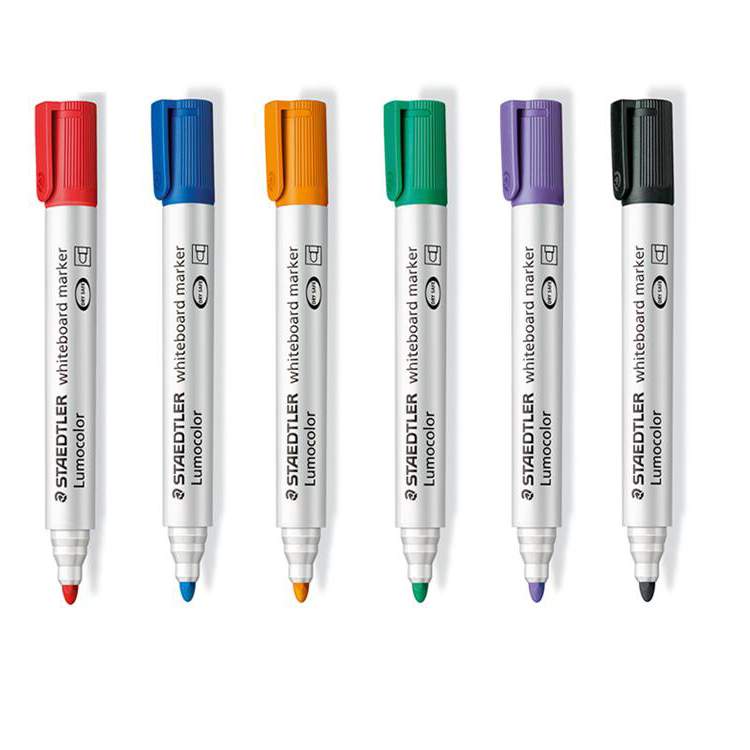 施德楼(STAEDTLER)351-2(红)防干白板笔