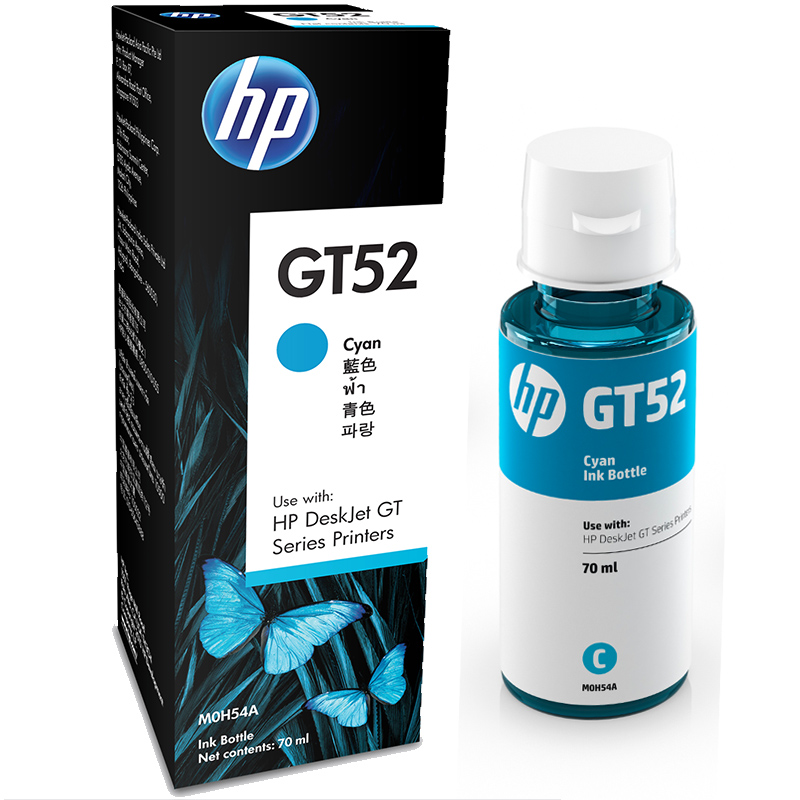 惠普(HP)GT52青墨水(M0H54A)70ml - 惠普(HP)