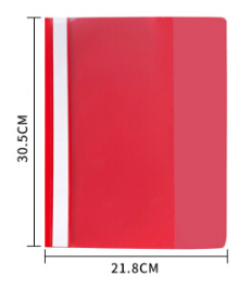 富得快(Fudek)E310(红)二页文件套单片夹A4 - 富得快(Fudek)