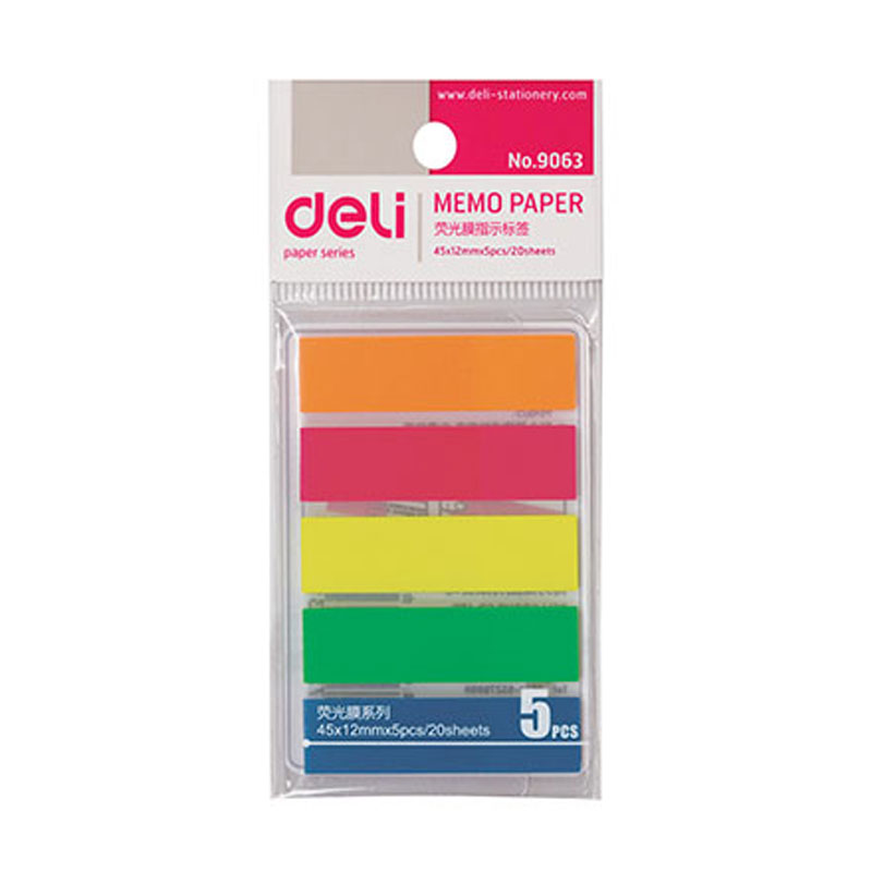 得力(deli)9063(混)百事帖45*12mm