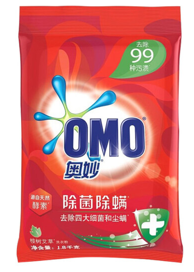 奥妙(OMO)除菌除螨洗衣粉1800g