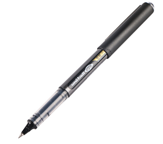 三菱(Uni)UB-150(黑)耐水性走珠笔直液式水性笔0.38mm