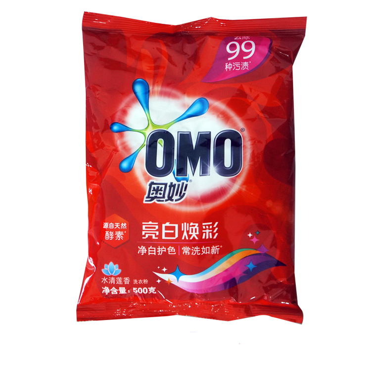 奥妙(OMO)亮白焕彩洗衣粉500g