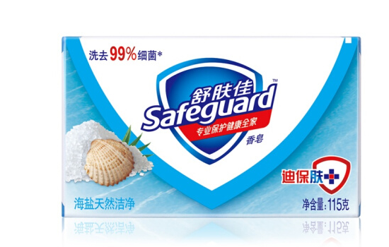 舒肤佳(Safeguard)海盐天然洁净香皂 115g - 宝洁-舒肤佳(Safeguard)