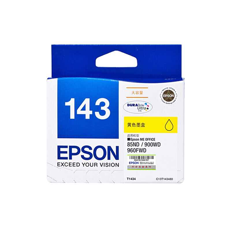 爱普生(Epson)墨盒T1434(黄)