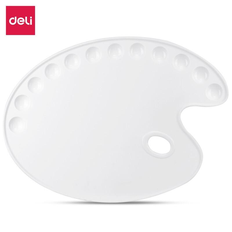 得力(deli)68300(白色)十二格调色盘