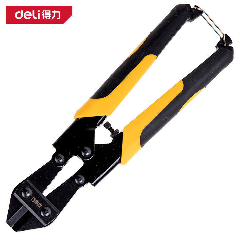 得力工具DL2685断线钳8寸(黄)(把)