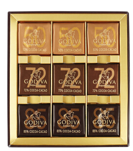 歌帝梵(GODIVA)商务片装巧克力9片装