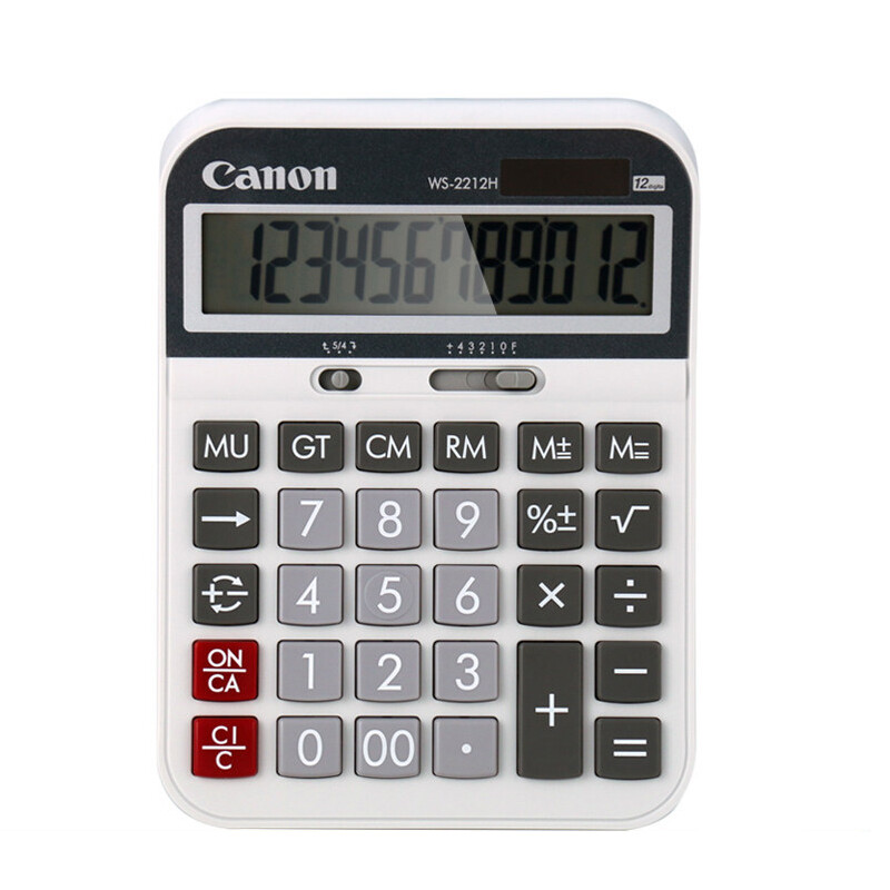 佳能(Canon)WS-2212H计算器