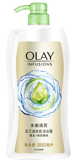 玉兰油(OLAY)美肌清爽沐浴露-水嫩清爽 900ml - 宝洁-玉兰油(OLAY)