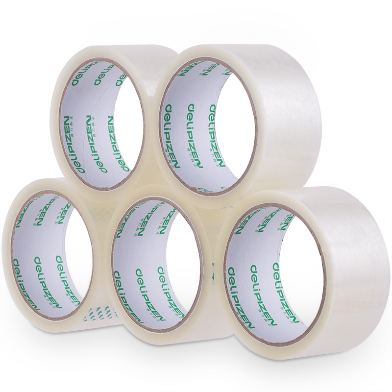 得力(deli)品正33305普透封箱胶带45mm*40m*45um