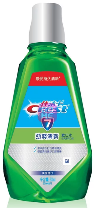 佳洁士(Crest)劲爽清新漱口水 500ml - 宝洁-佳洁士(Crest)