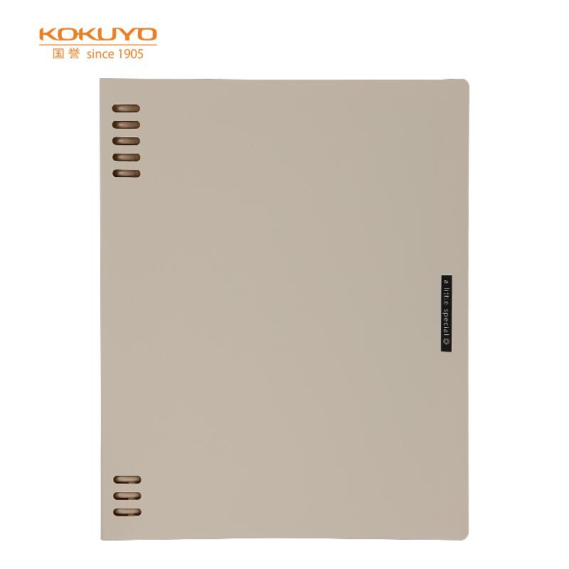 国誉(KOKUYO)WSG-RUSP12LY(米色)一米新纯活页本 A5 40页
