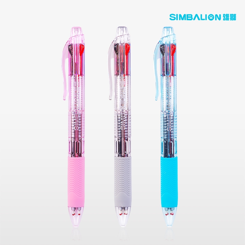 雄狮(SIMBALION)SG-005 四色中油按动式圆珠笔 - 雄狮(SIMBALION)